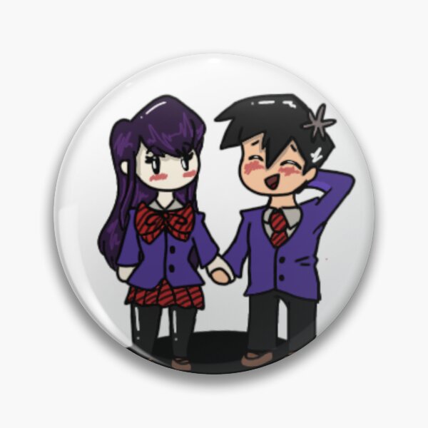 Item preview, Chibi Komi & Tadano designed and sold by Weirdly-AllArts.