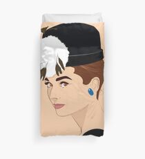 AUDREY HEPBURN Pop Art Duvet Cover