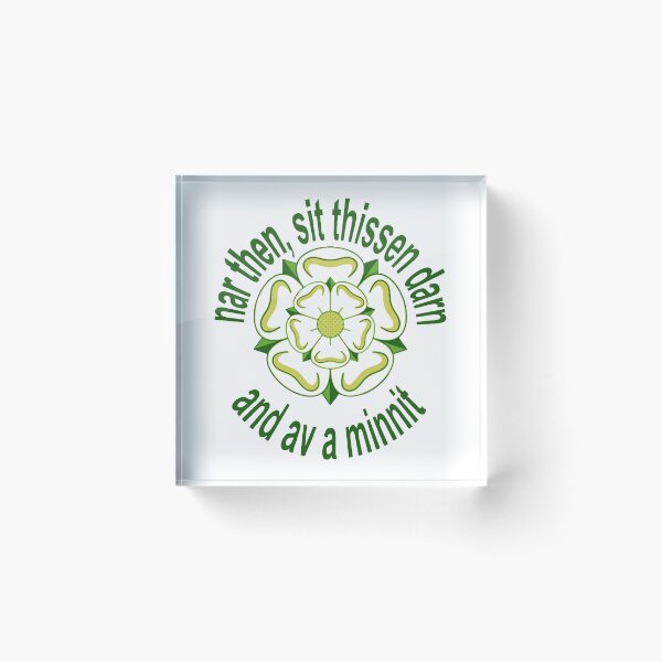 Item preview, Nar Then Sit Thissen Darn and Av A Minnit Green Text designed and sold by taiche.