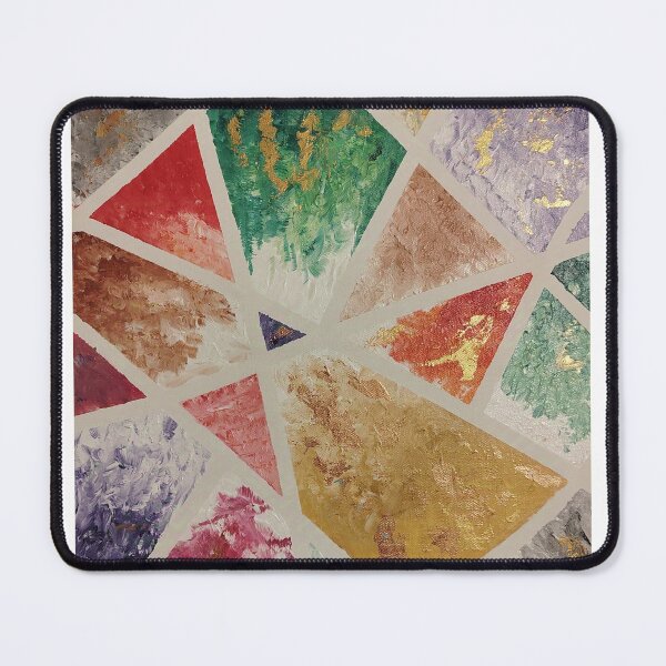 Item preview, Abstract geometric painting  designed and sold by MyArtYourProducts.