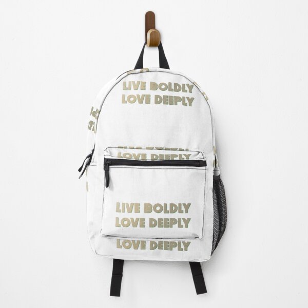 Item preview, Live Boldly Love Deeply Text designed and sold by Combat Skies.