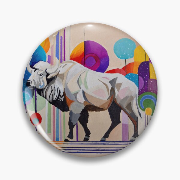 Item preview, White Bison Painting designed and sold by Darcydoesart.