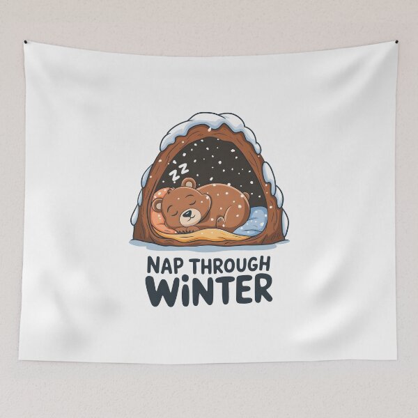 Item preview, Nap Through Winter designed and sold by Wegetees.