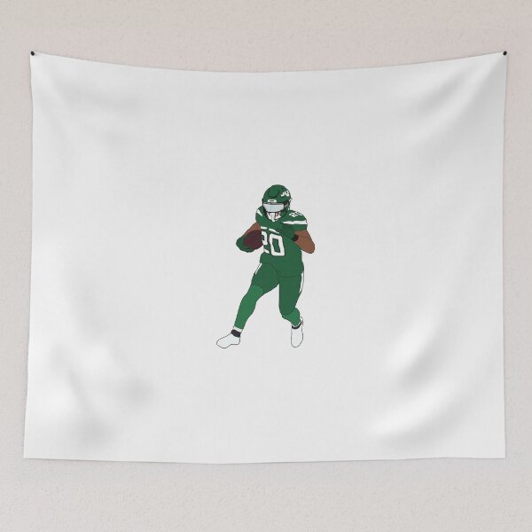Item preview, Breece Hall RB1 Green designed and sold by WhelmdStudios .