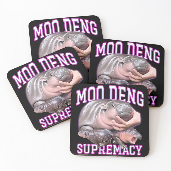 Item preview, Moo Deng Baby Hippo Supremacy designed and sold by LittleMaves.