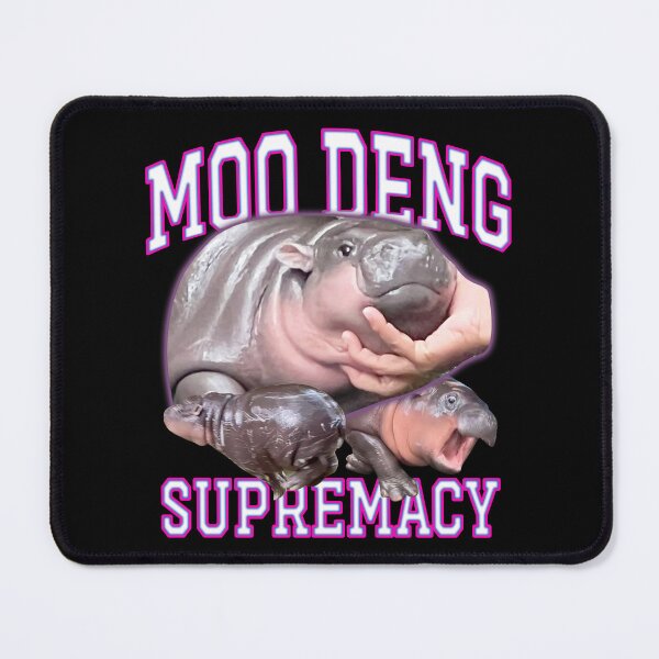 Item preview, Moo Deng Baby Hippo Supremacy designed and sold by LittleMaves.