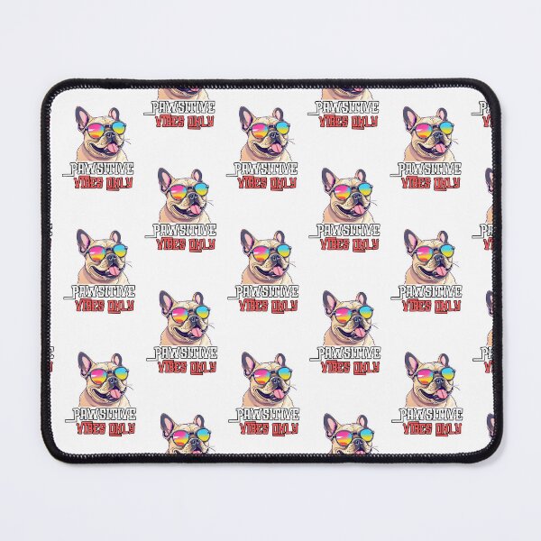 Item preview,  Pawsitive Vibes Only: Cool Dog with Sunglasses – Fun, Trendy Pet Lover's Design designed and sold by Nalanda2000.