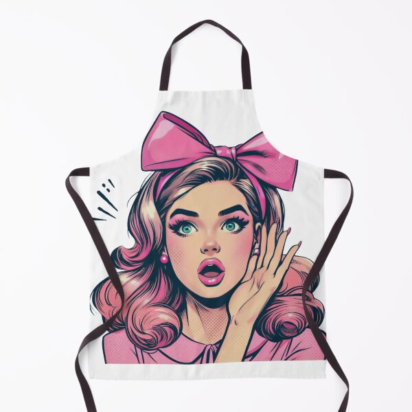 Item preview, Pop Art "BAM!" Retro Girl - Vibrant Comic Style Design designed and sold by sirenandscript.