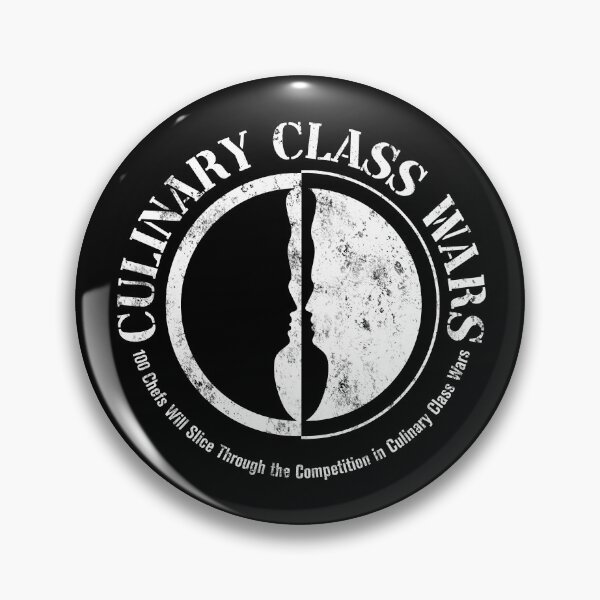 Artikelvorschau, Culinary Class Wars Oval Schwarz entworfen und verkauft von HexOne.