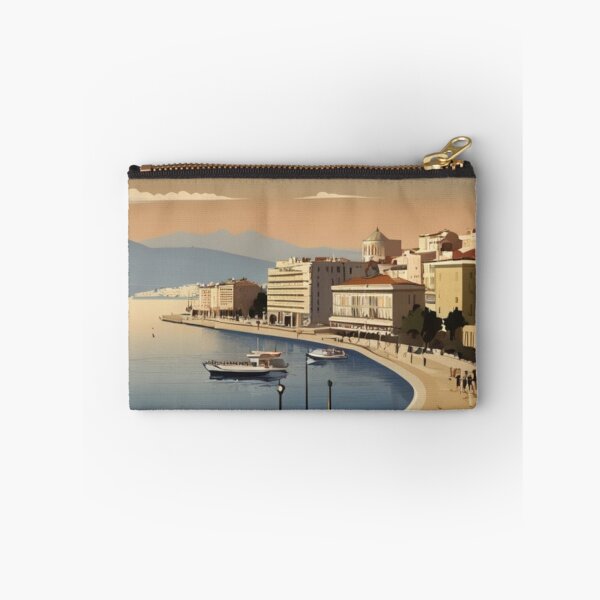 Item preview, 077 Vintage Thessaloniki, Greece Poster Design designed and sold by Alexis Art Collection.