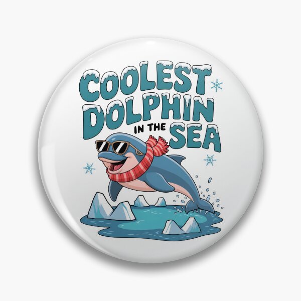 Item preview, Coolest Dolphin In The Sea designed and sold by Wegetees.