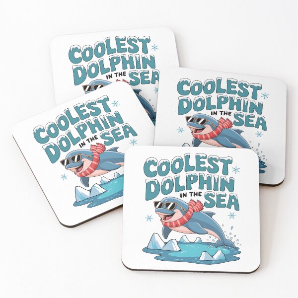 Item preview, Coolest Dolphin In The Sea designed and sold by Wegetees.