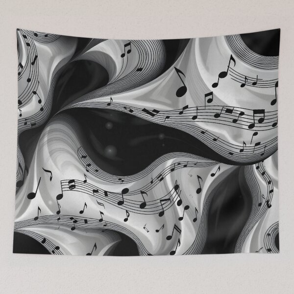 Item preview, Music pattern #1 designed and sold by Kaleidoscope Print.