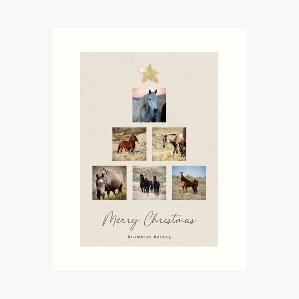 Item preview, Brumbies Belong Christmas Card or Notebook Cover designed and sold by DiamondR.
