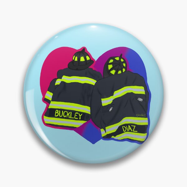 Item preview, Buck and Eddie (Bisexual Pride Heart) designed and sold by Art by Jessica Beroldi.