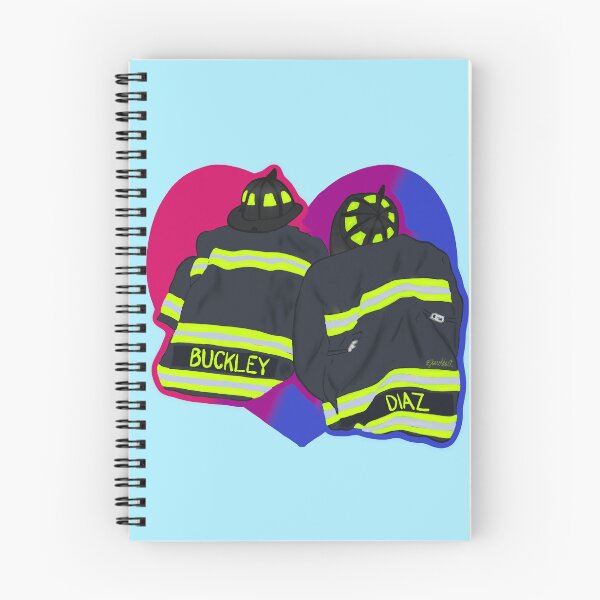 Item preview, Buck and Eddie (Bisexual Pride Heart) designed and sold by Art by Jessica Beroldi.