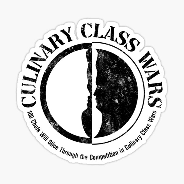Item preview, Culinary Class Wars Oval wht designed and sold by HexOne.