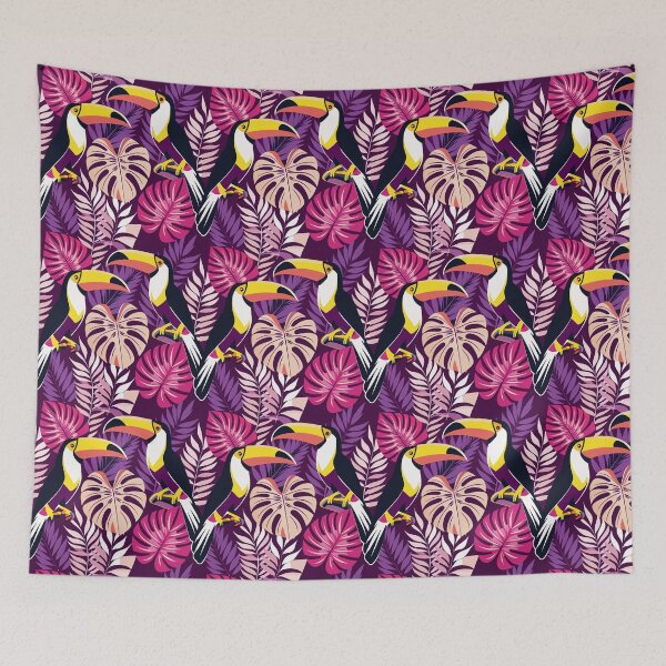 Item preview, Arte vibrante de tucán tropical: decoración de pared con estampado de jungla exótica designed and sold by ArtLab-store.