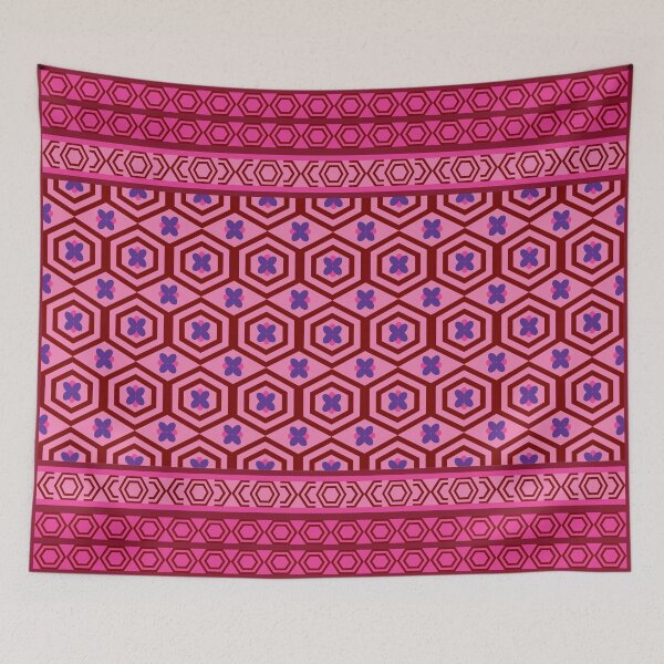 Item preview, Octagon Pattern Redpink designed and sold by CHANCHANAI.