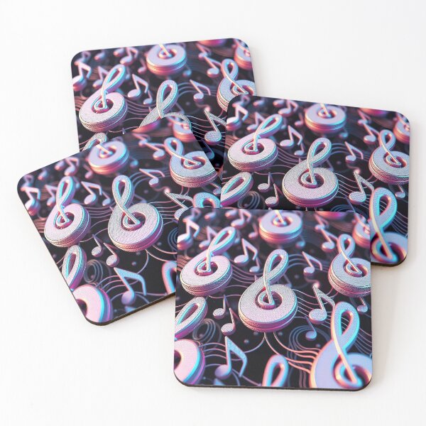 Item preview, Music pattern #4 designed and sold by Kaleidoscope Print.