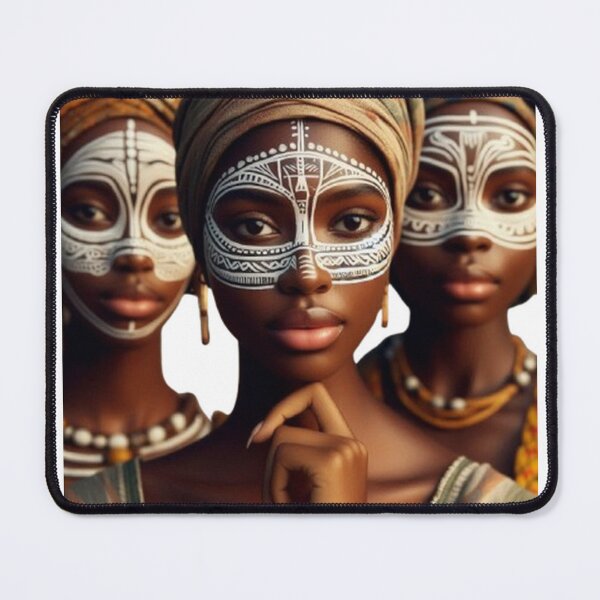 Item preview, The Mahoran woman with the beauty mask designed and sold by FoxinhoSoumaila.