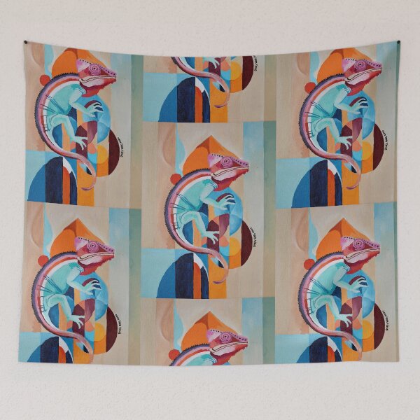 Item preview, Karma Chameleon Painting designed and sold by Darcydoesart.