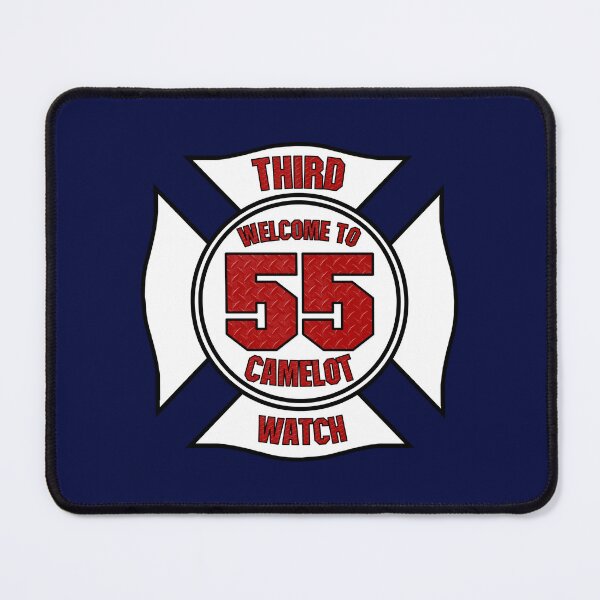 Item preview, Third Watch TV Show Fire Maltese Cross  designed and sold by TheFiveFive.