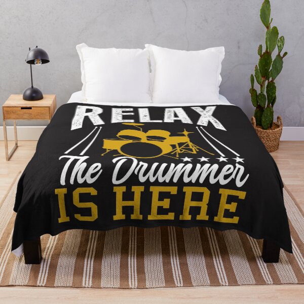 Item preview, Relax the Drummer is Here designed and sold by KTDesigns4U.