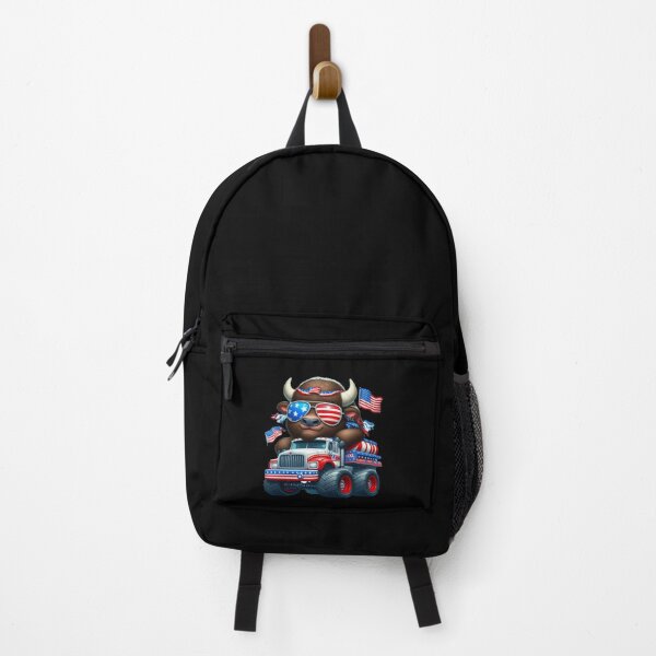 Item preview, The Cool Bison on Patriotic XXL Truck designed and sold by AmigoVerse.