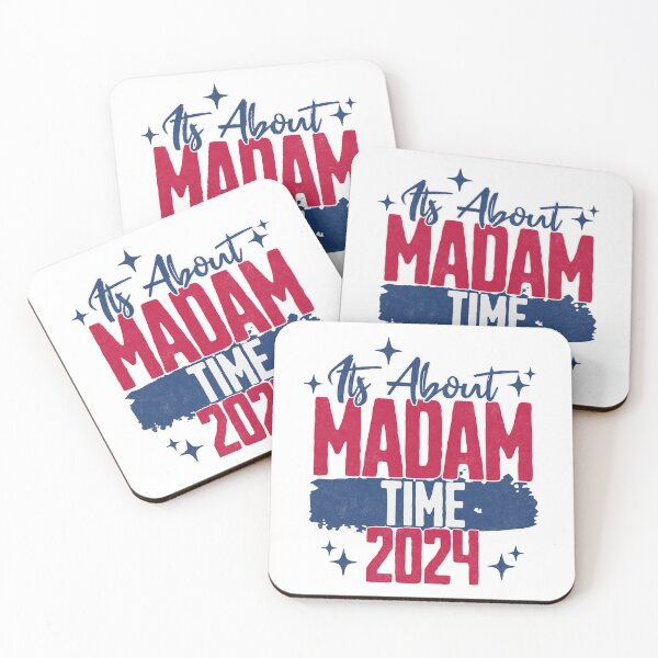 Item preview, It's About Madam Time Funny 2024 Election Democrat Liberal Women designed and sold by NexaArts.