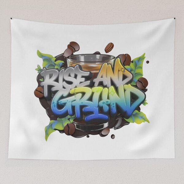 Item preview, Rise and Grind designed and sold by CookiesMerch.