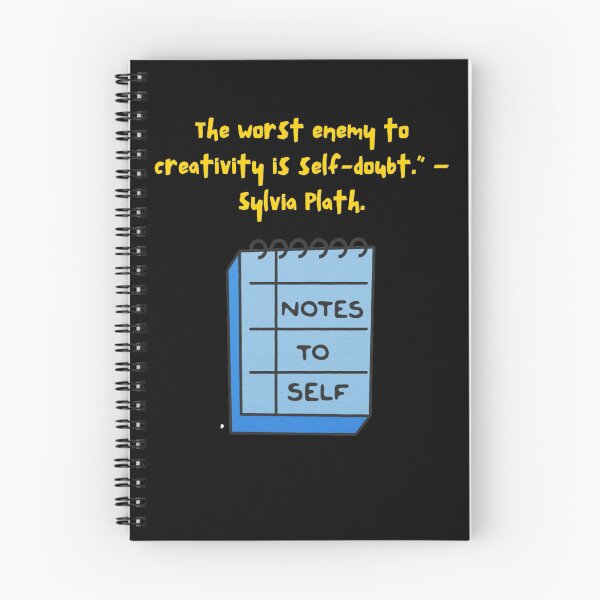 Item preview, Sylvia Plath : Overcoming Self-Doubt: A Creative Inspiration designed and sold by Basma Store.