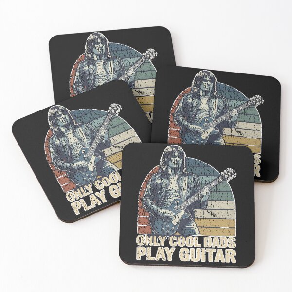 Item preview, ONLY COOL DADS PLAY GUITAR musician Father cool rocker Dad design designed and sold by Jt41.