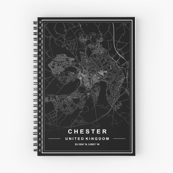 Item preview, Chester Map designed and sold by SHAMPAIN-ART-CO.
