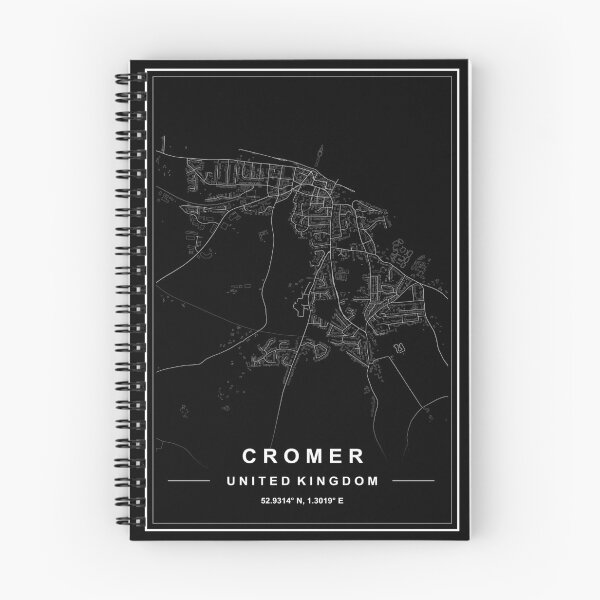 Item preview, Cromer Map designed and sold by SHAMPAIN-ART-CO.