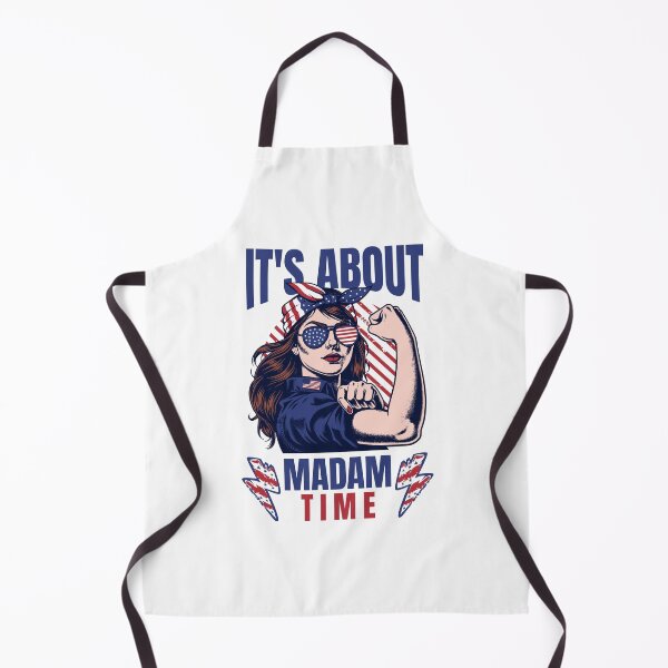 Item preview, It's About Madam Time Funny 2024 Election Democrat Liberal Women designed and sold by NexaArts.