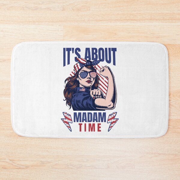Item preview, It's About Madam Time Funny 2024 Election Democrat Liberal Women designed and sold by NexaArts.