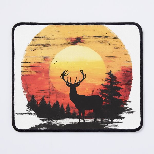 Item preview, Vintage Eagle Silhouette with Sunset designed and sold by WildShadows.