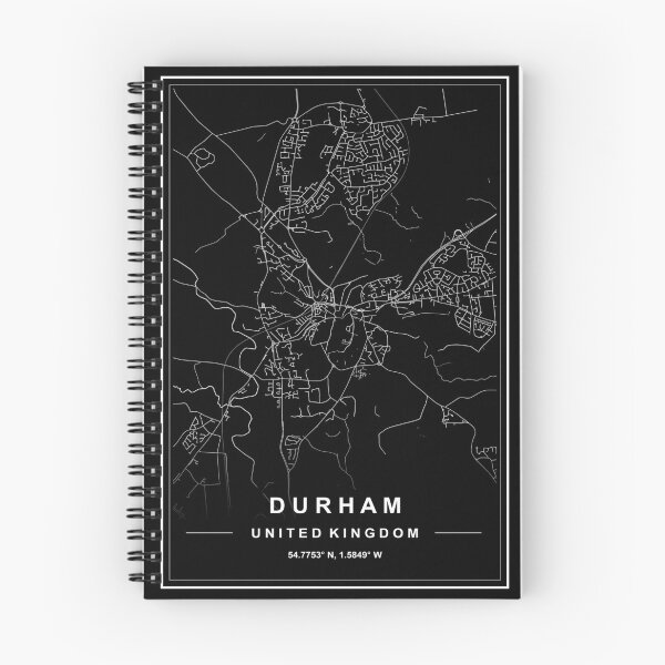 Artikelvorschau, Karte Durham entworfen und verkauft von SHAMPAIN-ART-CO.