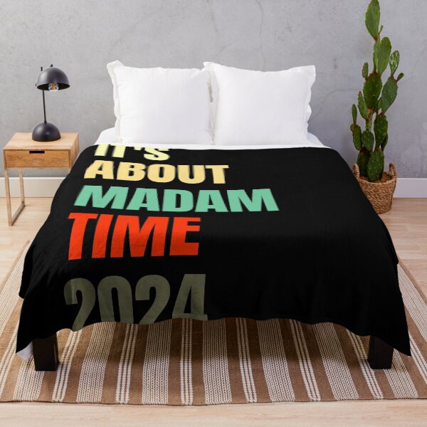 Item preview, It's About Madam Time Funny 2024 Election Democrat Liberal Women designed and sold by NexaArts.