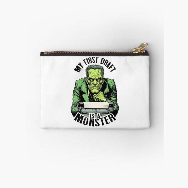 Item preview, Writer Halloween Funny Frankenstein First Draft Monster designed and sold by GrandeDuc.