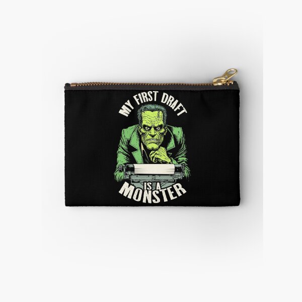 Item preview, Writer Halloween Funny Frankenstein First Draft Monster designed and sold by GrandeDuc.