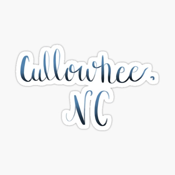 "Cullowhee" Sticker for Sale by paoloballadares Redbubble