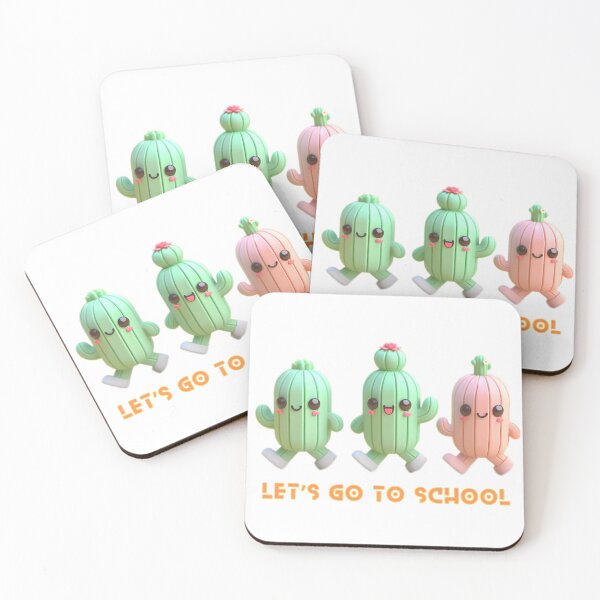 Item preview, Cactus Characters Head Back to School: A Fun and Whimsical Journey designed and sold by tutoo clothes.