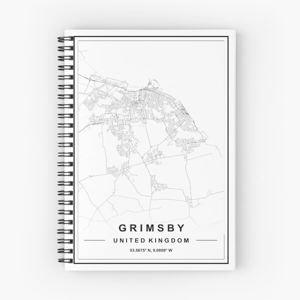 Item preview, Grimsby Map designed and sold by SHAMPAIN-ART-CO.