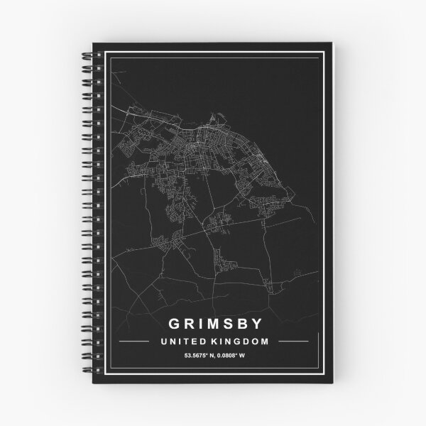 Item preview, Grimsby Map designed and sold by SHAMPAIN-ART-CO.