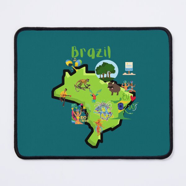 Item preview, Exotic Brazilian holiday gift idea, great Brazilian gift, Brazilian flag designed and sold by Right-UR.