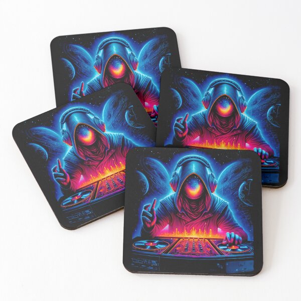 Item preview, "Galactic DJ" Cosmic Techno Design designed and sold by Tabu Touch.