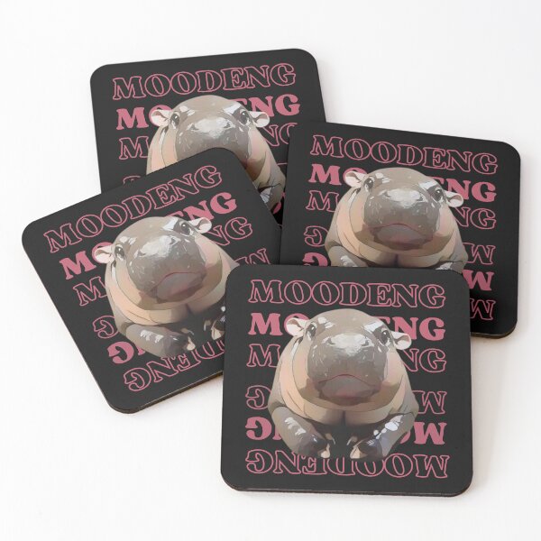 Item preview, Moodeng Hippo Graphic designed and sold by ZiaZZ.