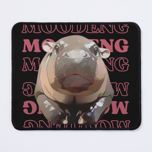 Item preview, Moodeng Hippo Graphic designed and sold by ZiaZZ.